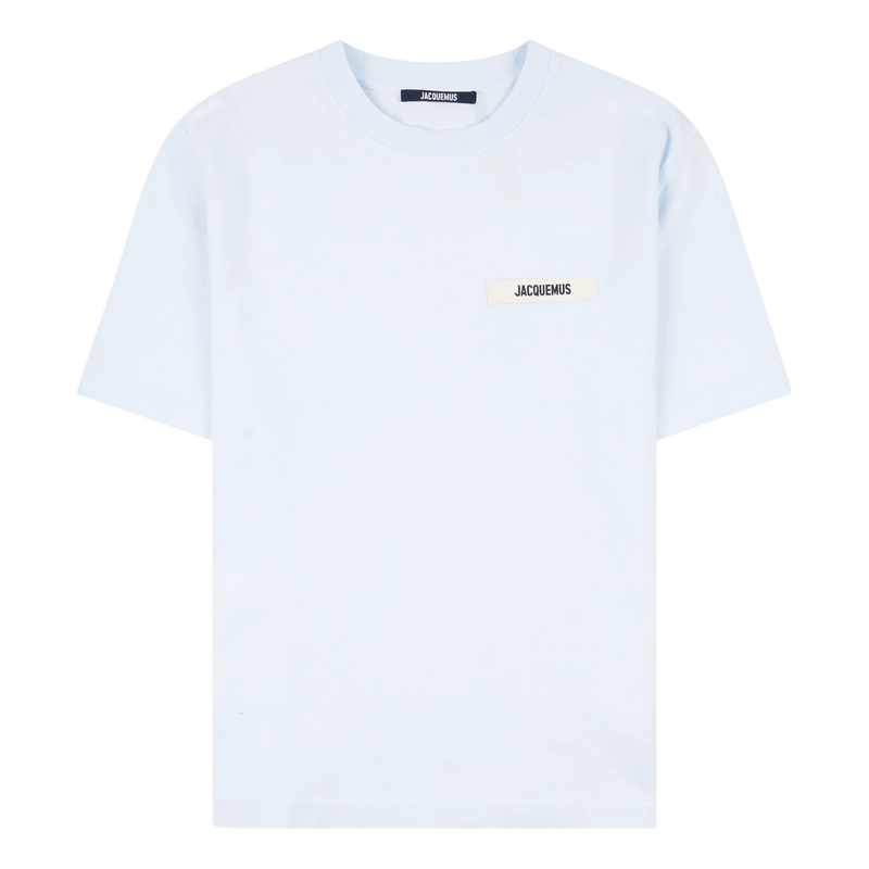 Le t-shirt Gros Grain Jacquemus Light Blue