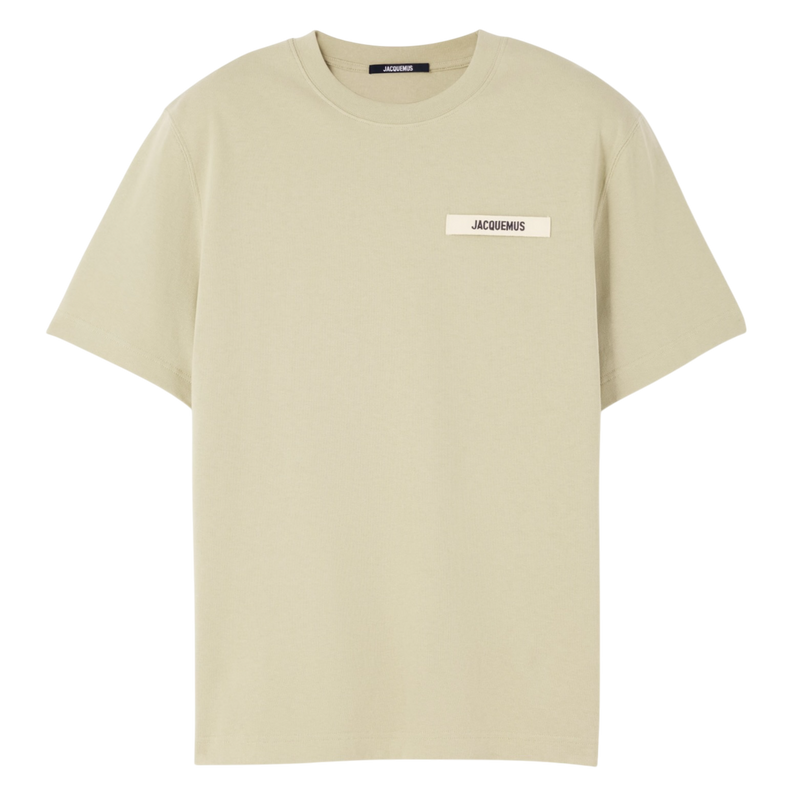 Le t-shirt Gros Grain Jacquemus Light Khaki