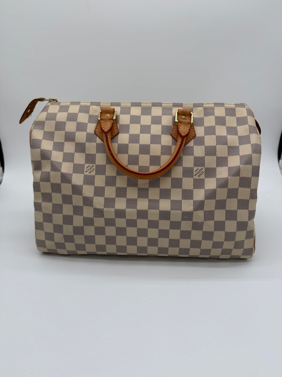 Louis Vuitton Speedy 35 Damier Blanc