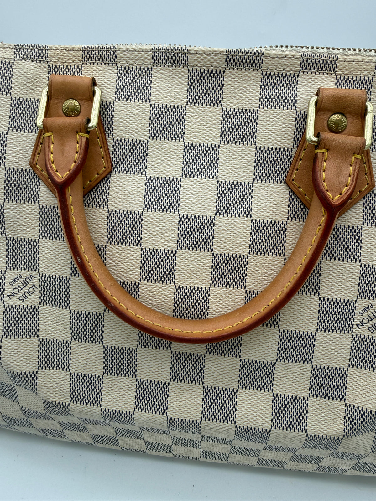 Louis Vuitton Speedy 35 Damier Blanc