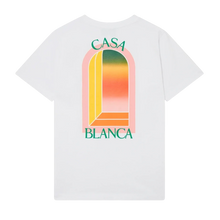 T‑Shirt Casablanca Gradient L'Arche White