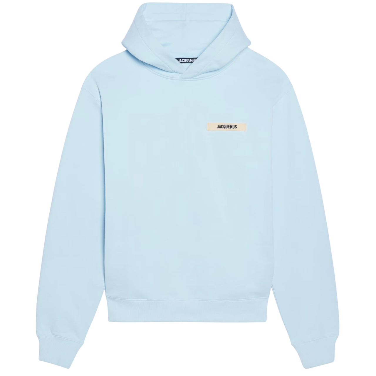 Le Hoodie Gros Grain Jacquemus Light Blue
