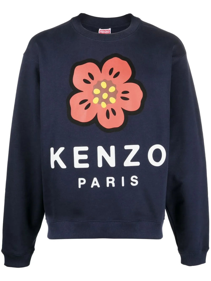 Sweatshirt Kenzo Flowers Navy