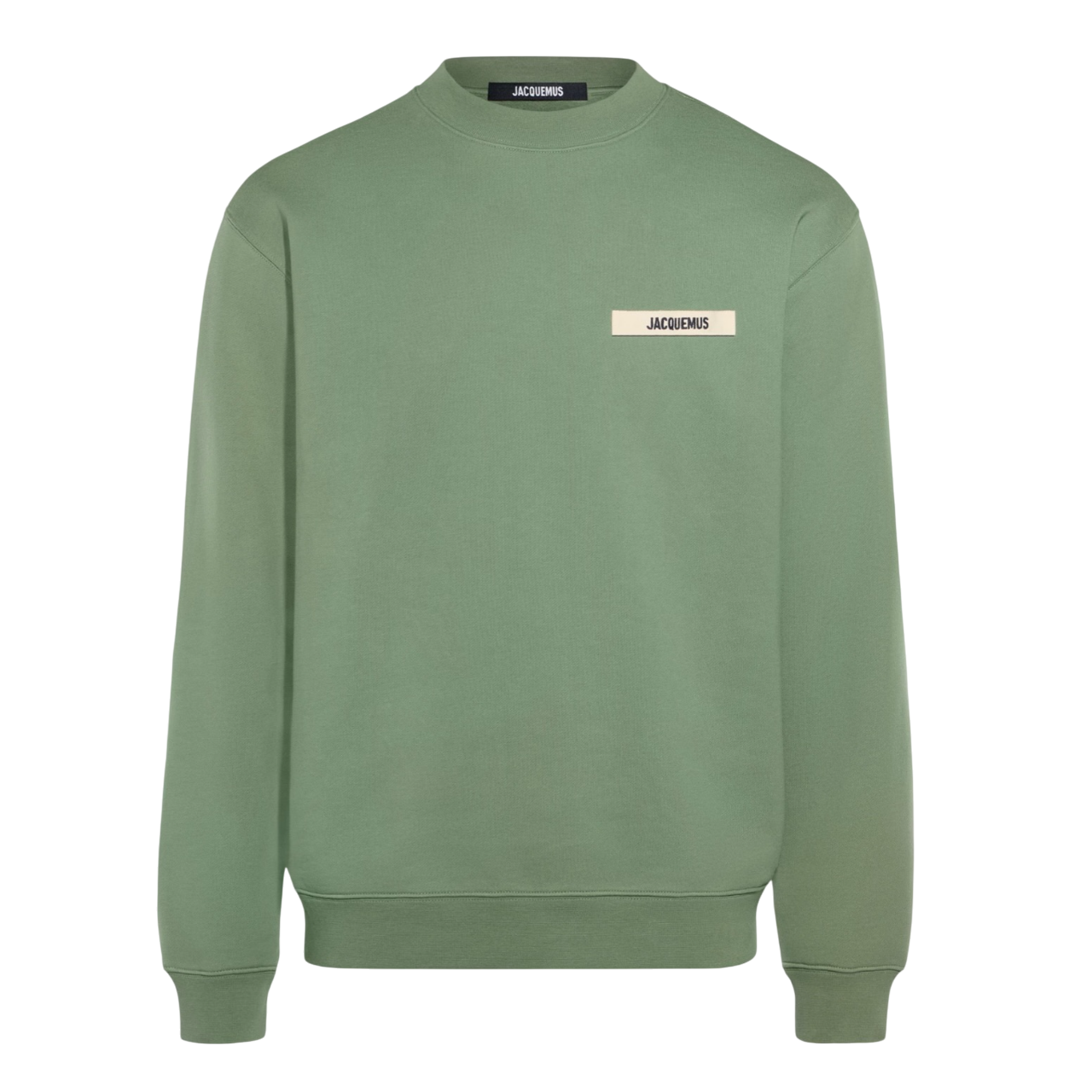 Le Sweatshirt Gros Grain Jacquemus Khaki