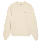 Le Sweatshirt Gros Grain Jacquemus Cream