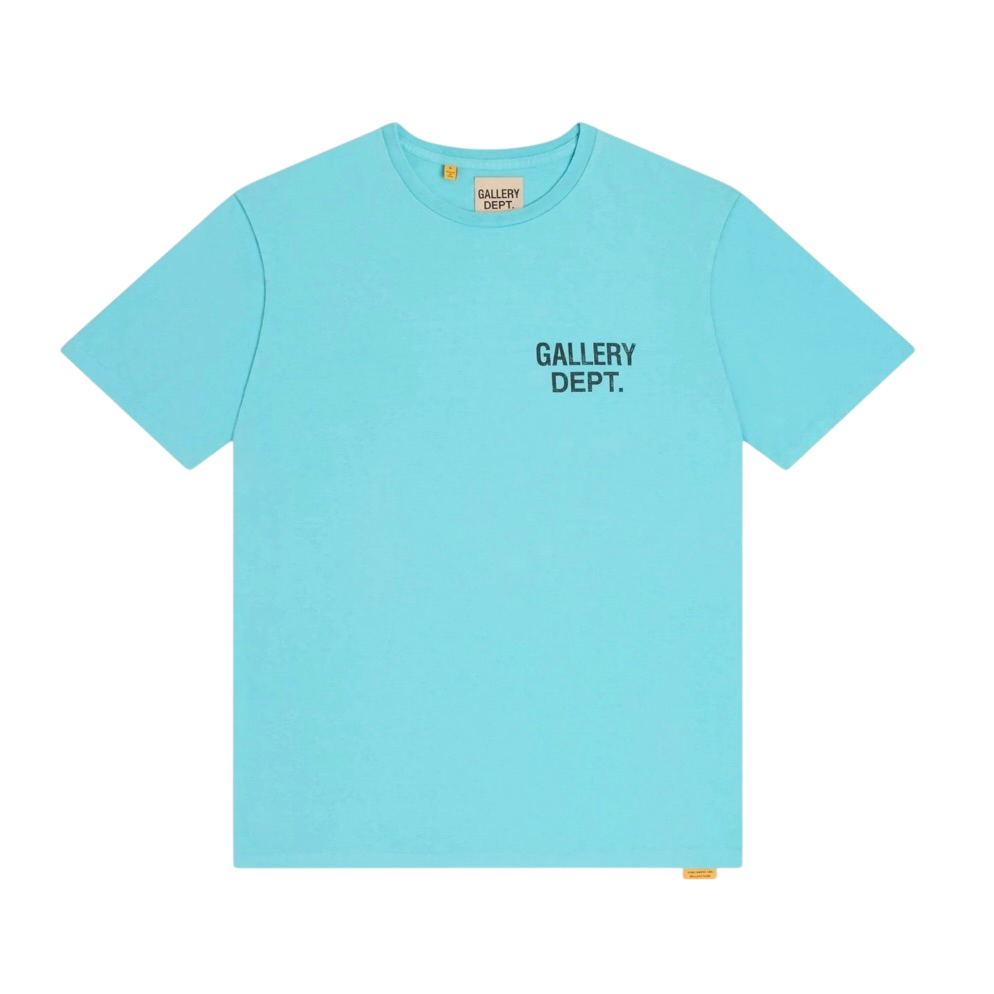 T-shirt Gallery Dept. Souvenir Turquoise