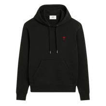 Hoodie Noir Ami de Coeur en Coton