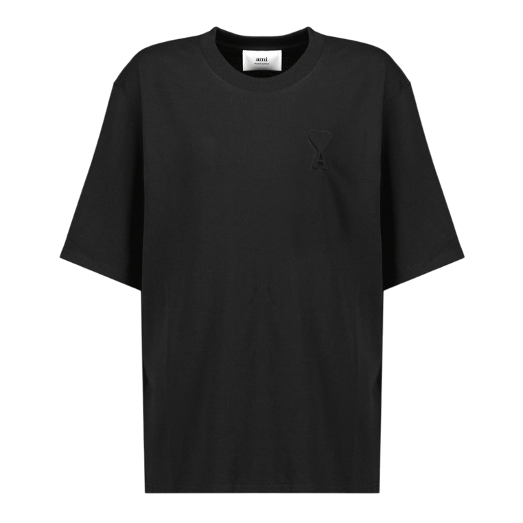T-shirt Noir Loose Ami de Coeur