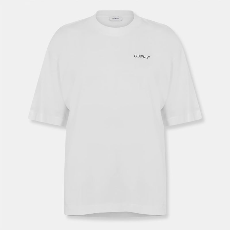 T-shirt Off-White White Logo Black