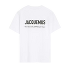 Le t-shirt adresse Saint-Tropez Jacquemus White