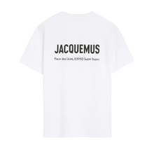 Le t-shirt adresse Saint-Tropez Jacquemus White