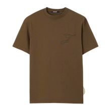 Le t-shirt Logo Jacquemus Khaki