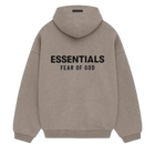 Fear Of God Essentials Fleece Hoodie Heather Grey
