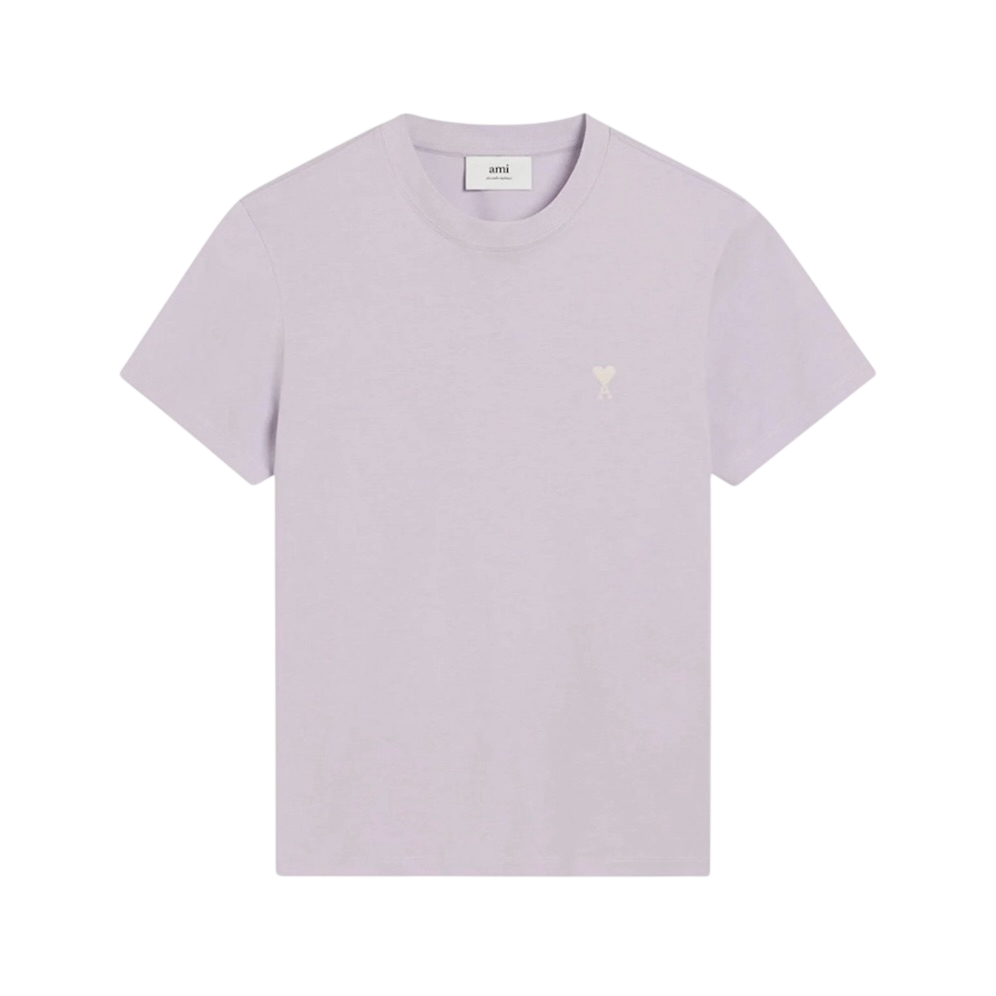 T-shirt Violet Ami de Coeur en Coton