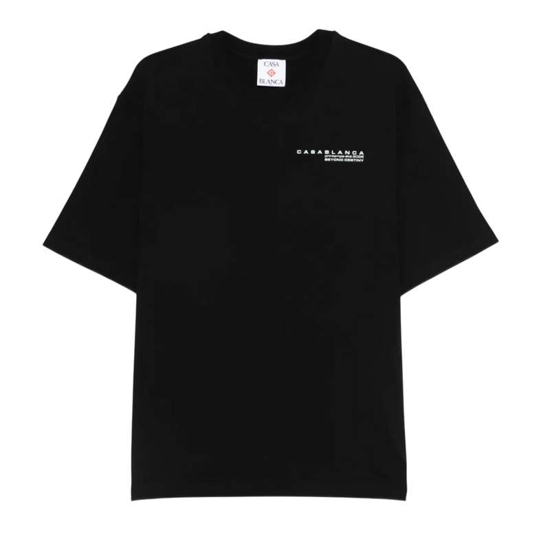 T‑shirt Casablanca Oversized Glitch Orchid