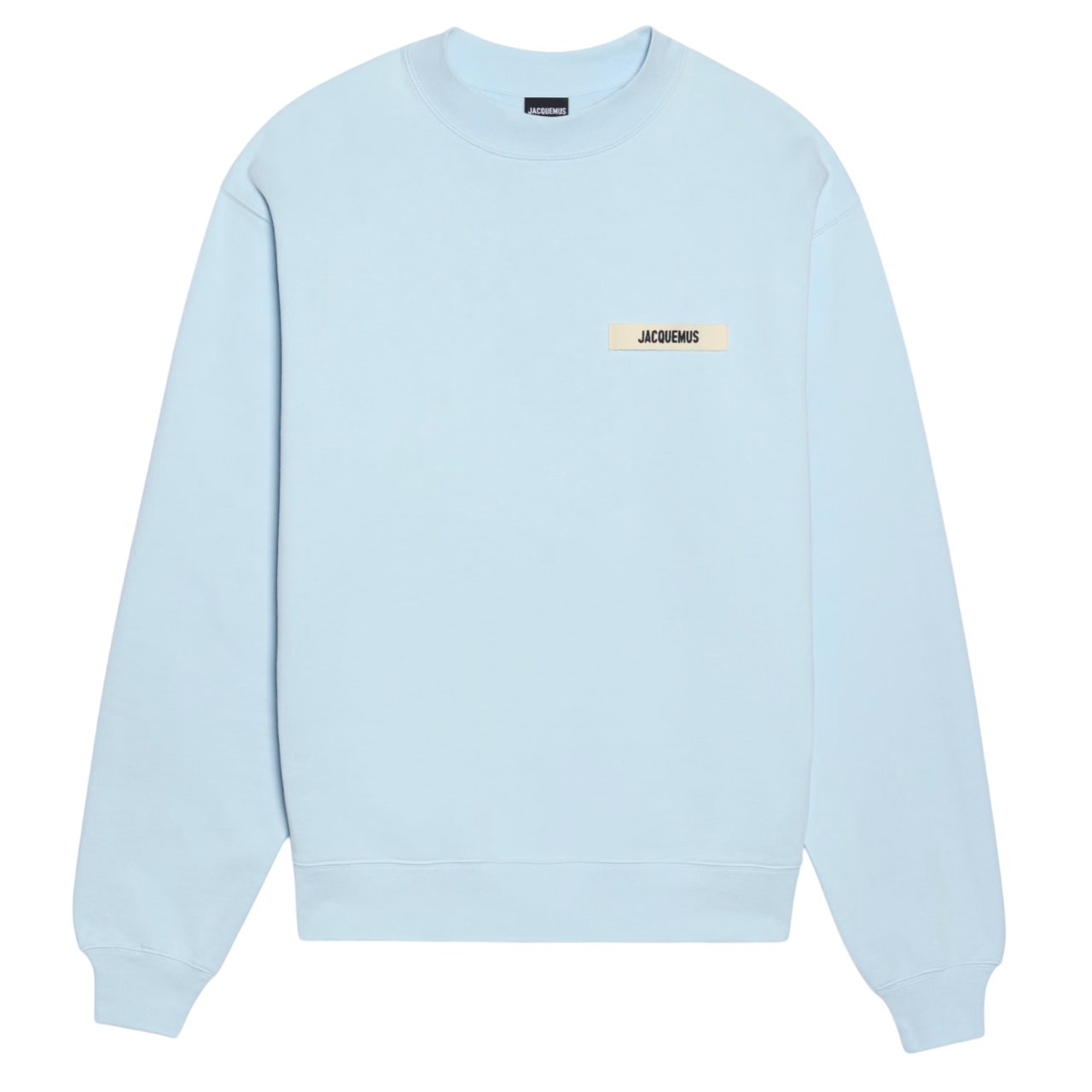 Le Sweatshirt Gros Grain Jacquemus Light Blue