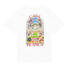 T-shirt Casablanca Landscape White