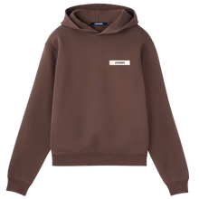 Le Hoodie Gros Grain Jacquemus Dark Brown