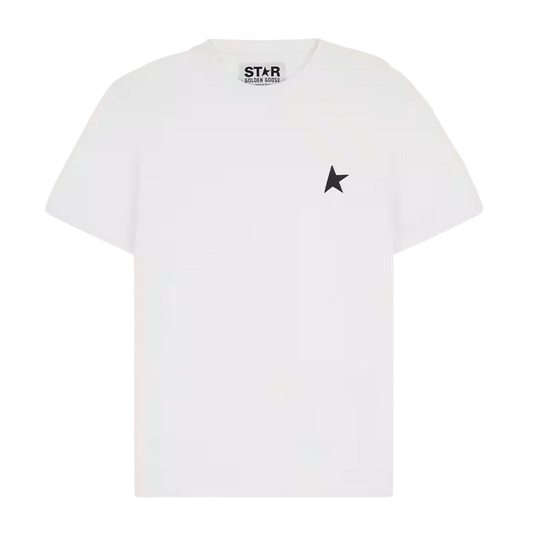 T-shirt Golden Goose White Star Black