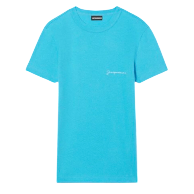 Le t-shirt Brodé Jacquemus Bleu