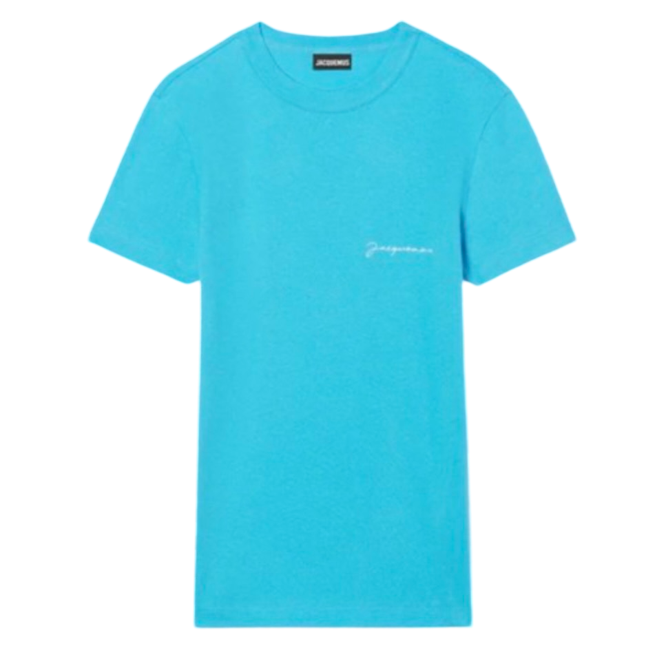 Le t-shirt Brodé Jacquemus Bleu