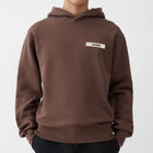 Le Hoodie Gros Grain Jacquemus Dark Brown
