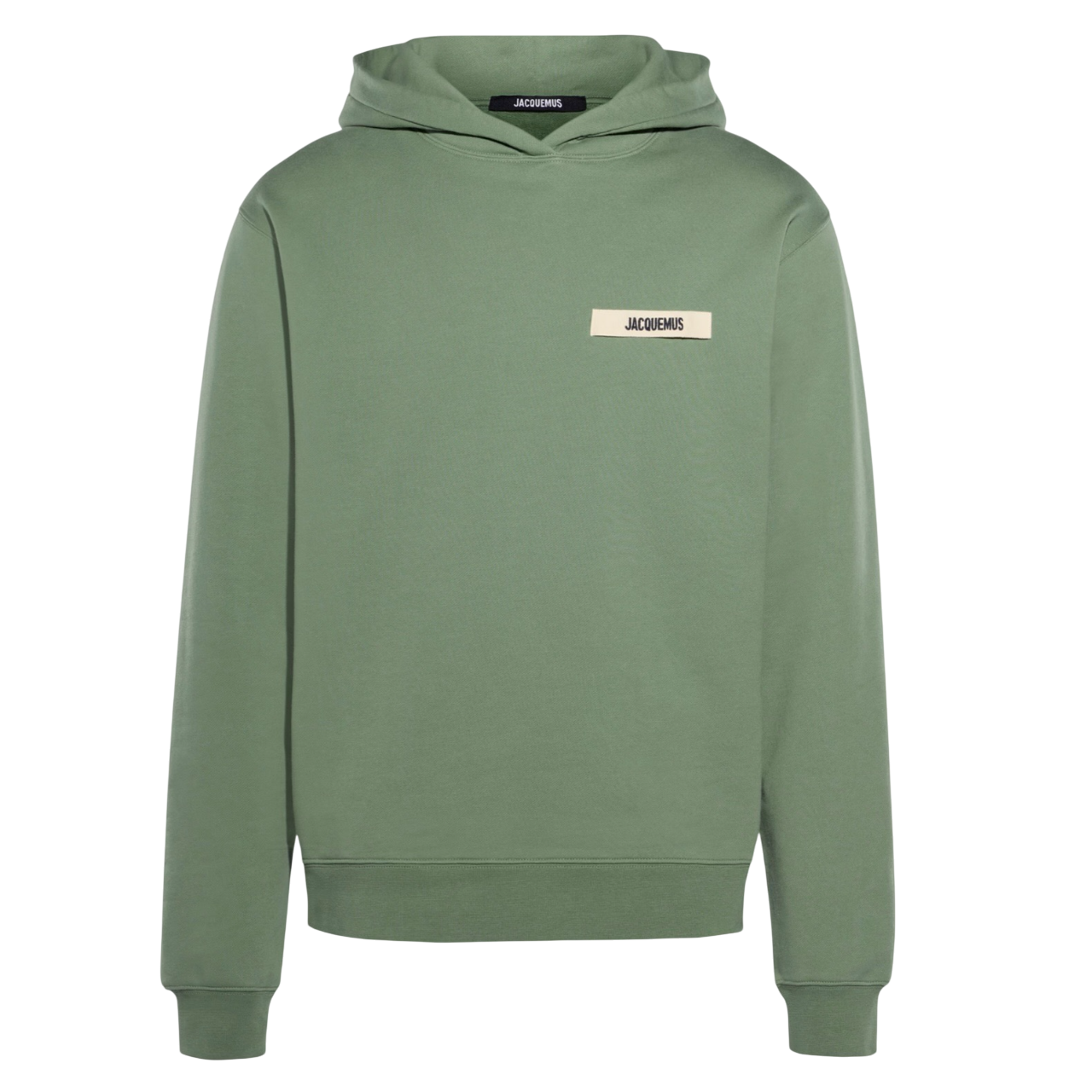 Le Hoodie Gros Grain Jacquemus Khaki