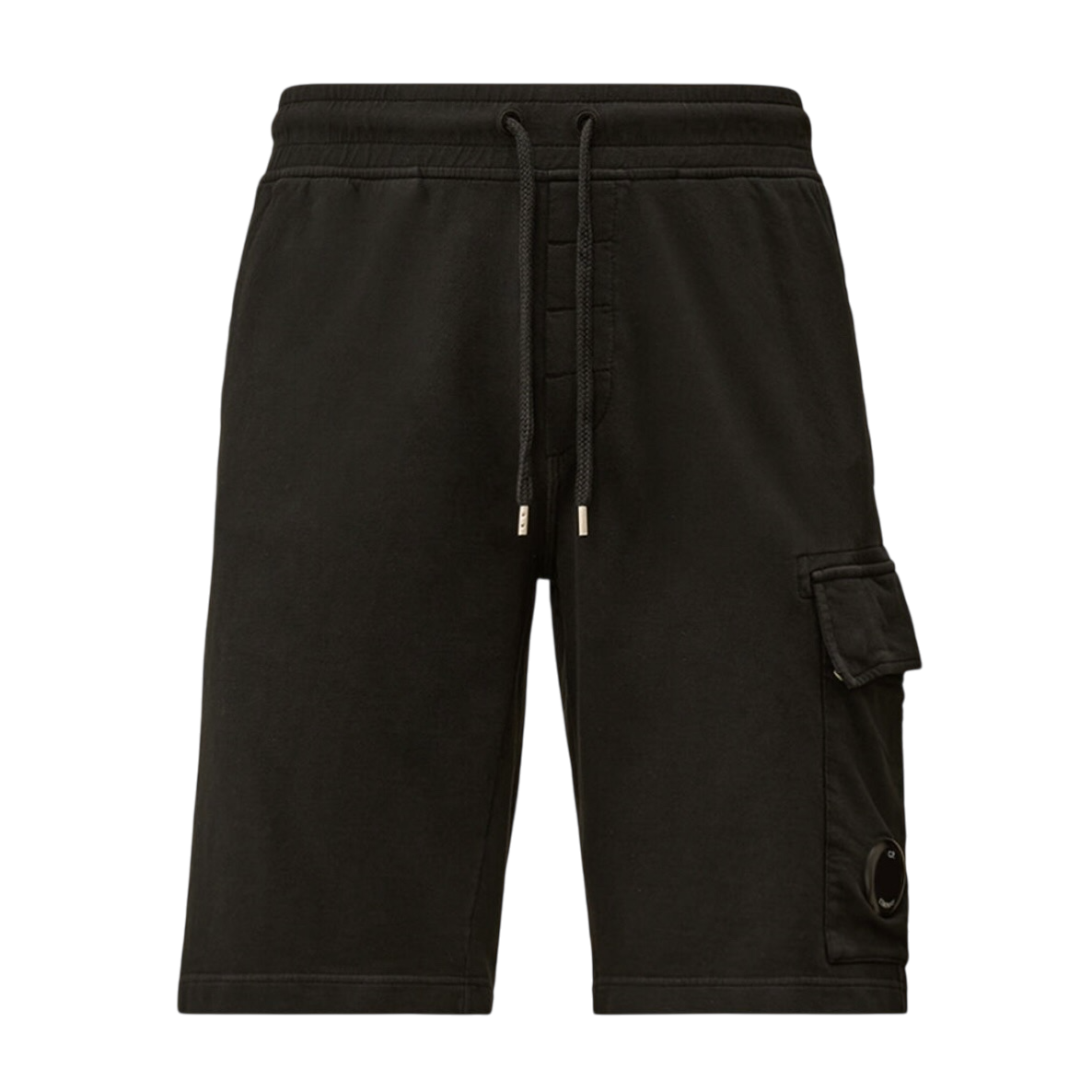 Short CP Company Light Fleece Lens Black