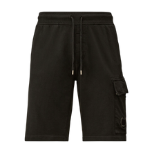 Short CP Company Light Fleece Lens Black