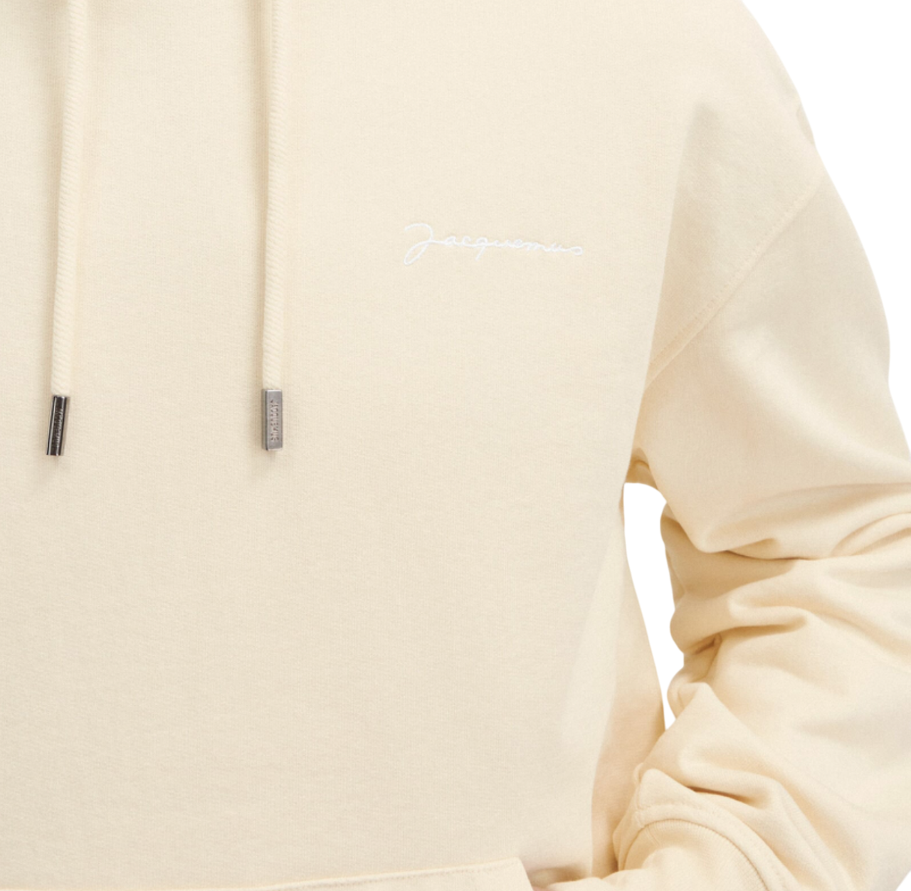 Le Hoodie Jacquemus Beige Brodé