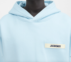 Le Hoodie Gros Grain Jacquemus Light Blue