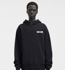 Le Hoodie Gros Grain Jacquemus Black