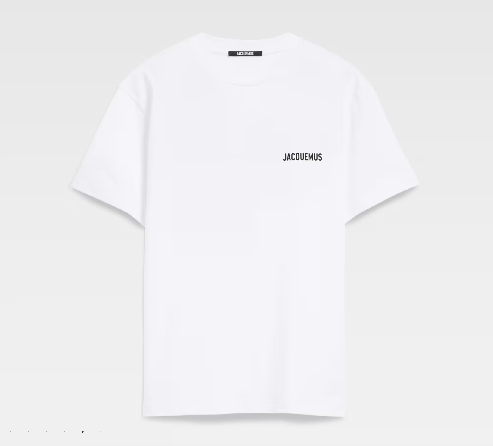Le t-shirt adresse Saint-Tropez Jacquemus White