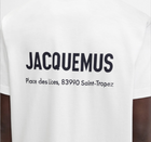 Le t-shirt adresse Saint-Tropez Jacquemus White