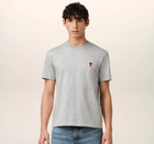 T-shirt Gris Ami de Coeur en Coton