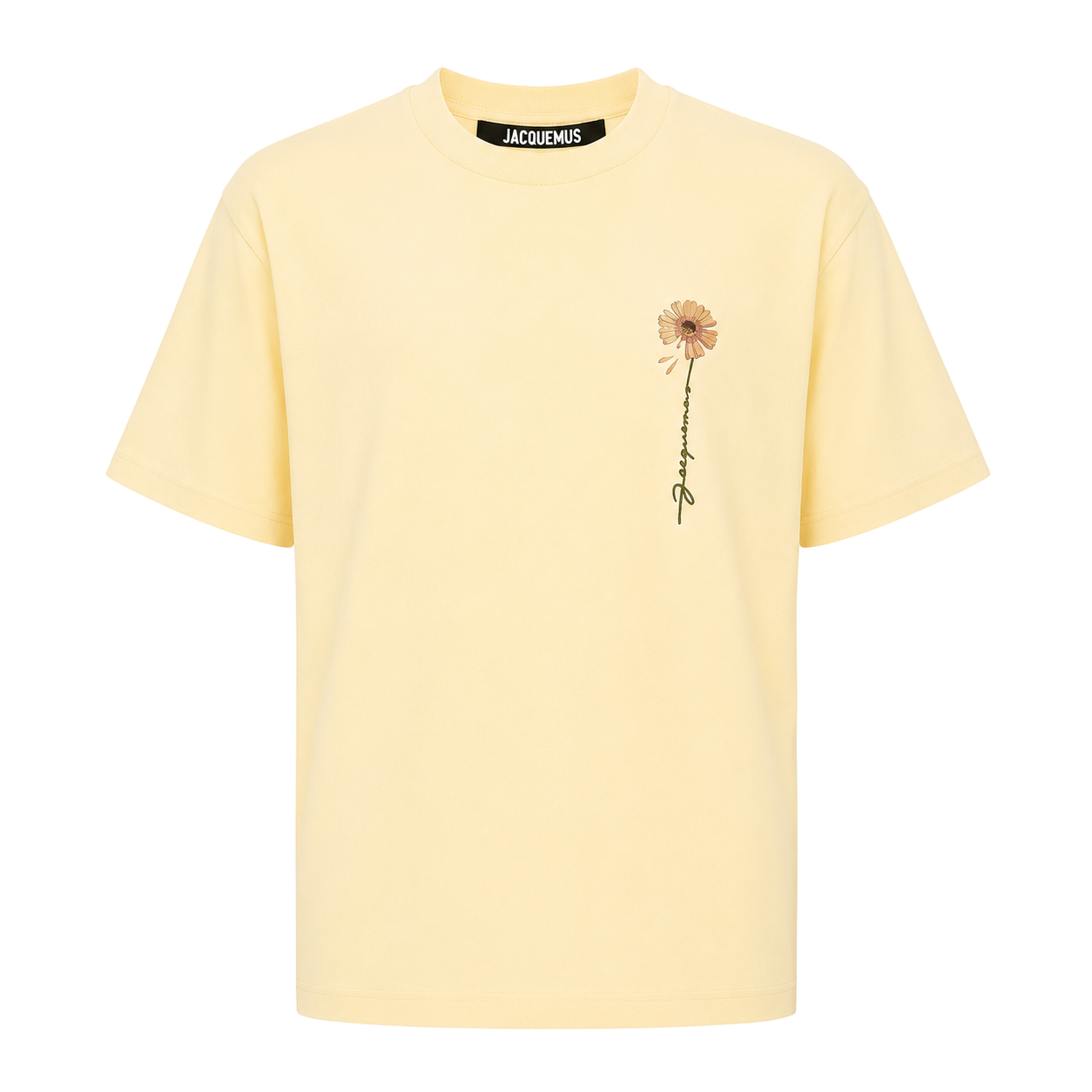 Le t-shirt Fleur Jacquemus Yellow