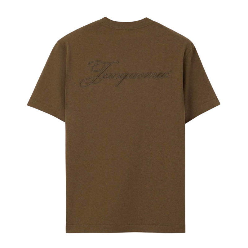 Le t-shirt Logo Jacquemus Khaki
