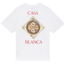 T-shirt Casablanca Plafond Orne de Musique White