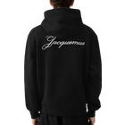 Le Hoodie Logo Jacquemus Noir