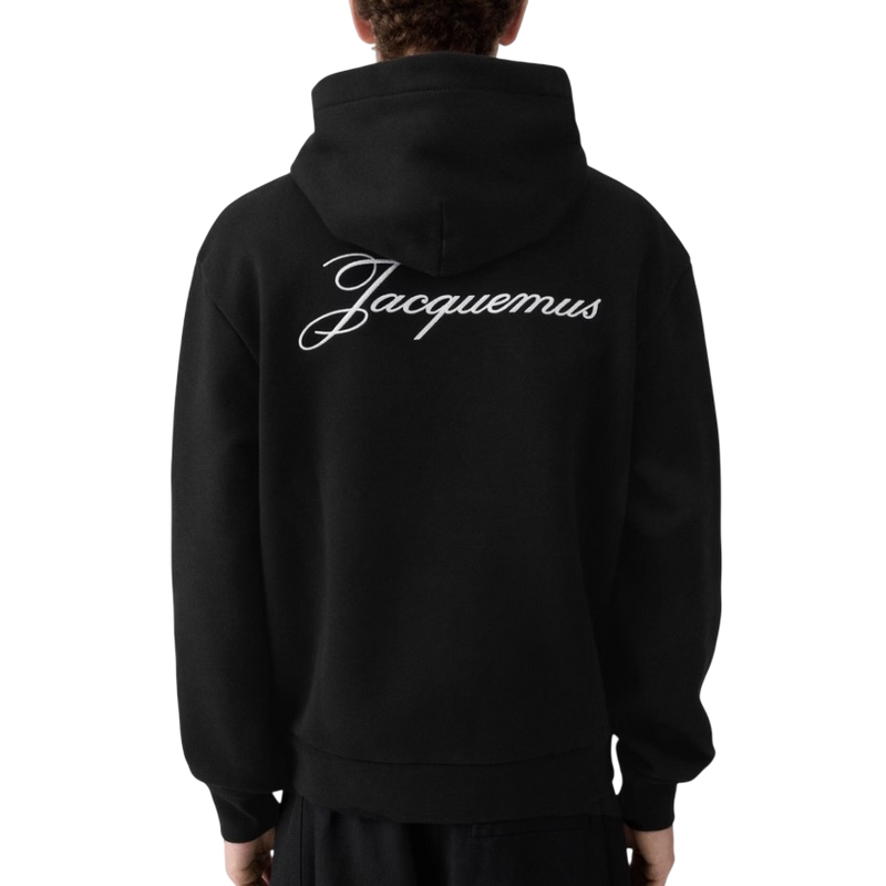 Le Hoodie Logo Jacquemus Noir