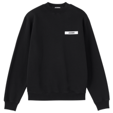 Le Sweatshirt Gros Grain Jacquemus Black