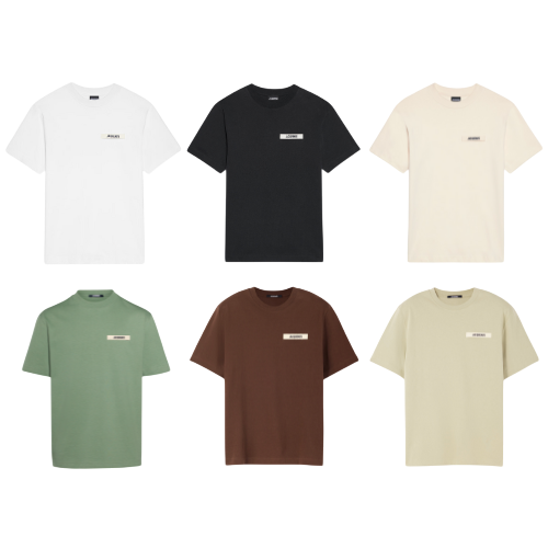 Pack Jacquemus t-shirts Gros Grain x6