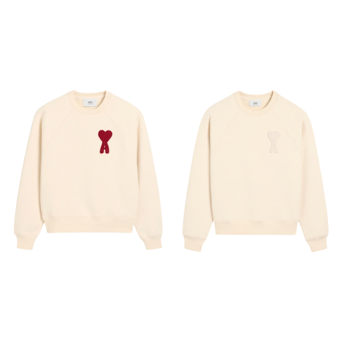 Pack Sweatshirts Ami Paris de Coeur Patch