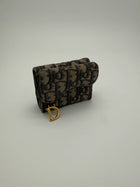 DIOR SADDLE CARD CASE MONOGRAMME