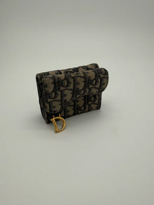 DIOR SADDLE CARD CASE MONOGRAMME