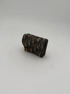 DIOR SADDLE CARD CASE MONOGRAMME