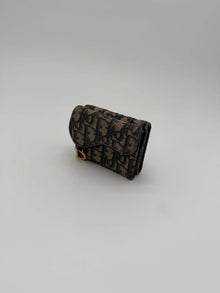 DIOR SADDLE CARD CASE MONOGRAMME