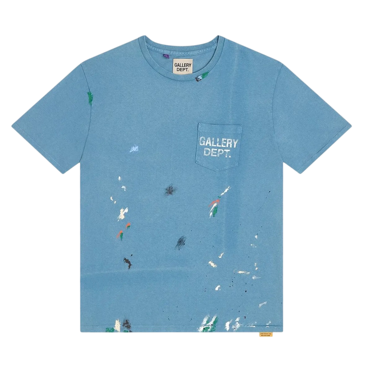 T-shirt Gallery Dept. Vintage Logo Painted Dusty Blue