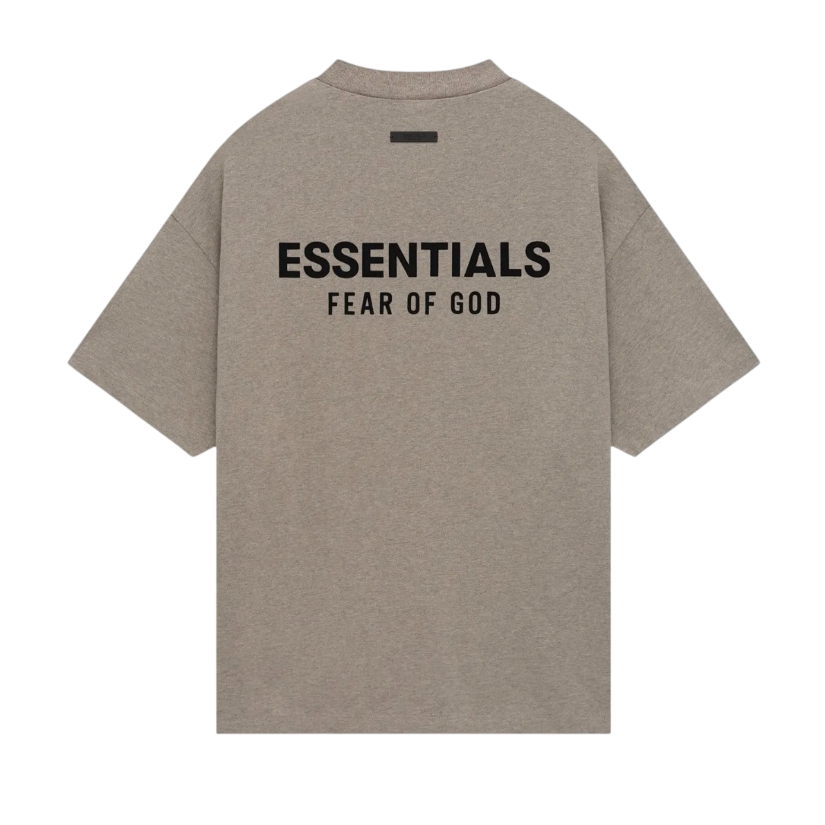 Fear of God Essentials Jersey Crewneck Tee Heather Grey
