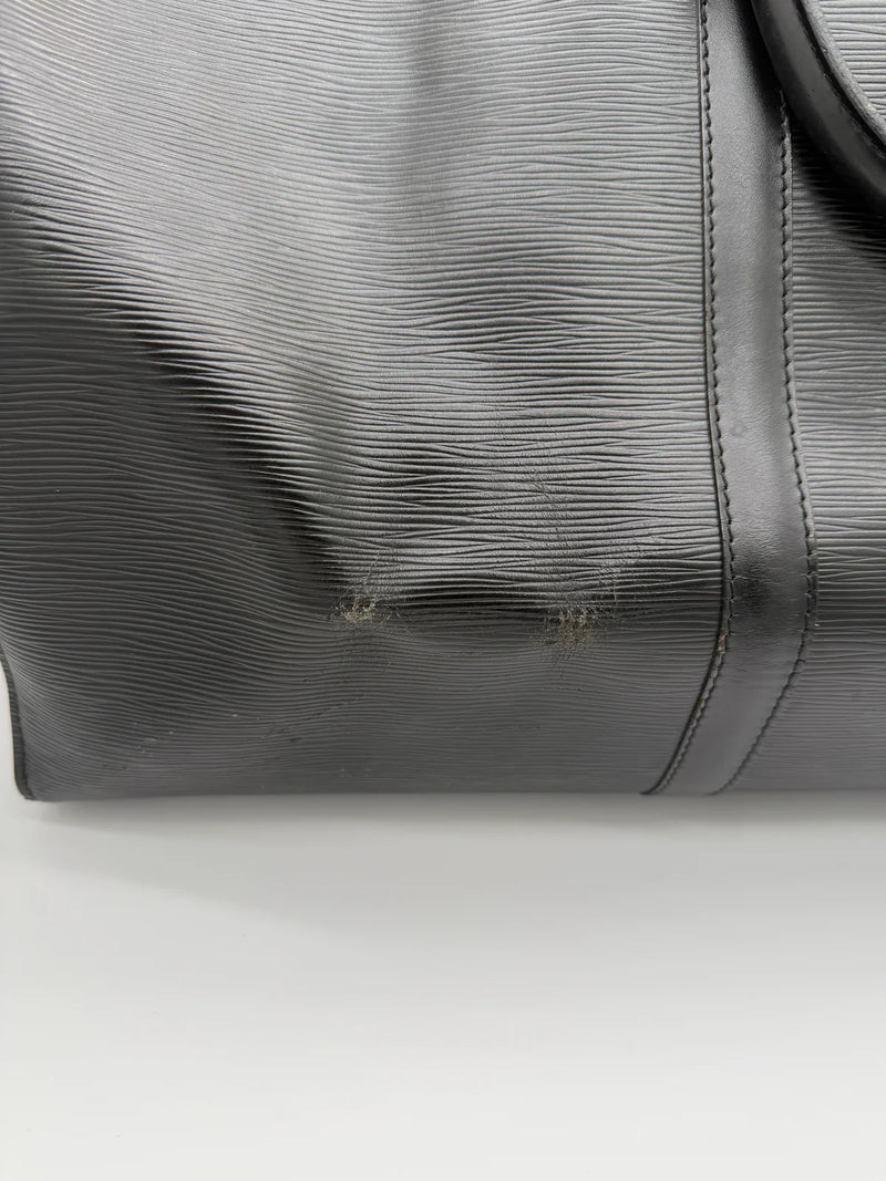 LOUIS VUITTON KEEPALL 55 ÉPI NOIR